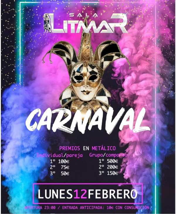 Baile de Carnaval en Sala Litmar de Sarria Baile de Carnaval en Sala Litmar de Sarria